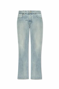 Balenciaga NIEBIESKI Jeansy z niskim stanem