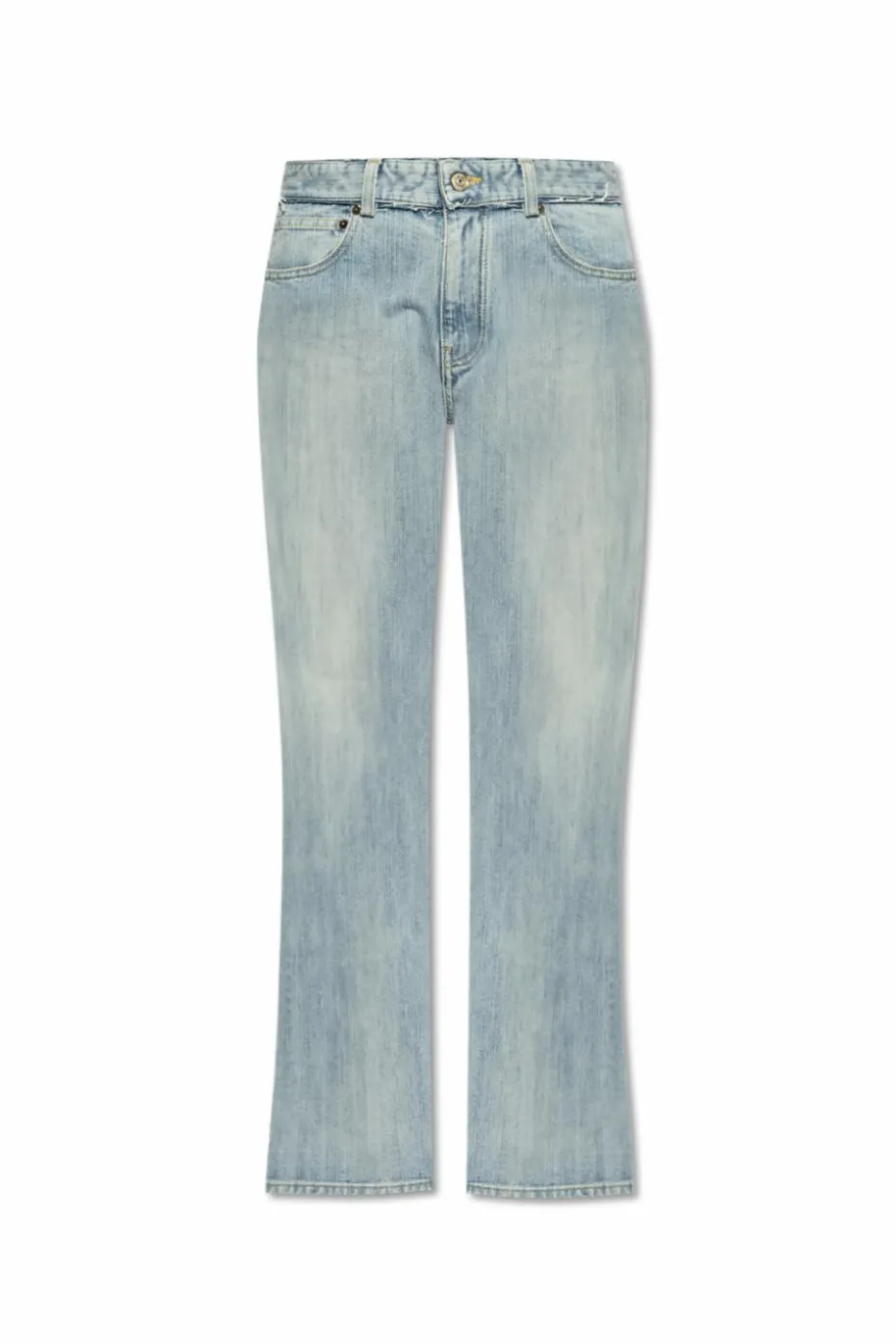 Balenciaga NIEBIESKI Jeansy z niskim stanem