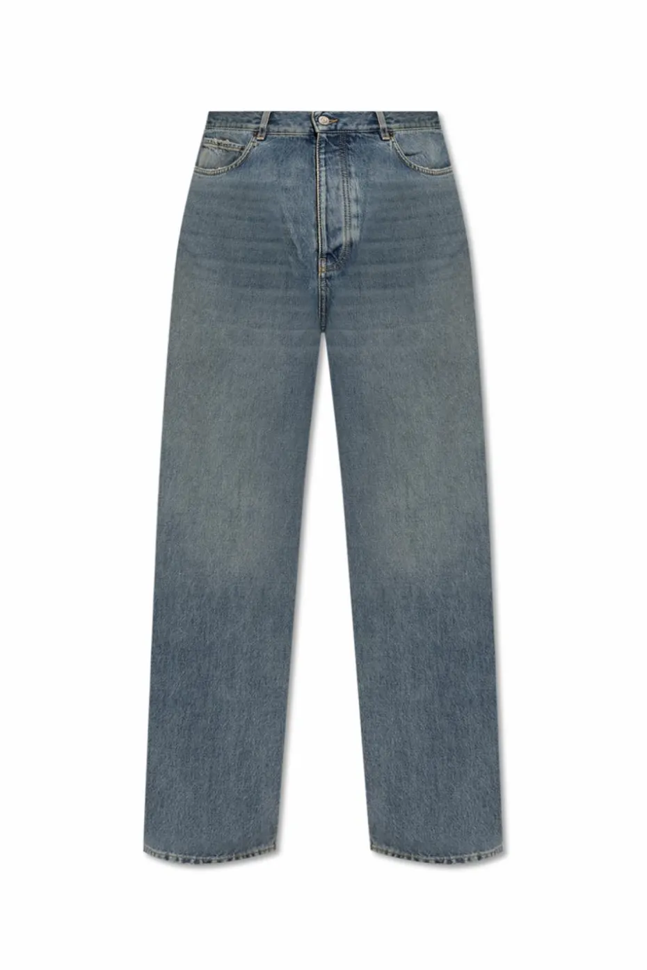 Balenciaga NIEBIESKI Jeansy z logo