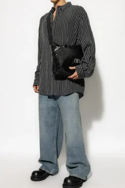 Balenciaga NIEBIESKI Jeansy z logo