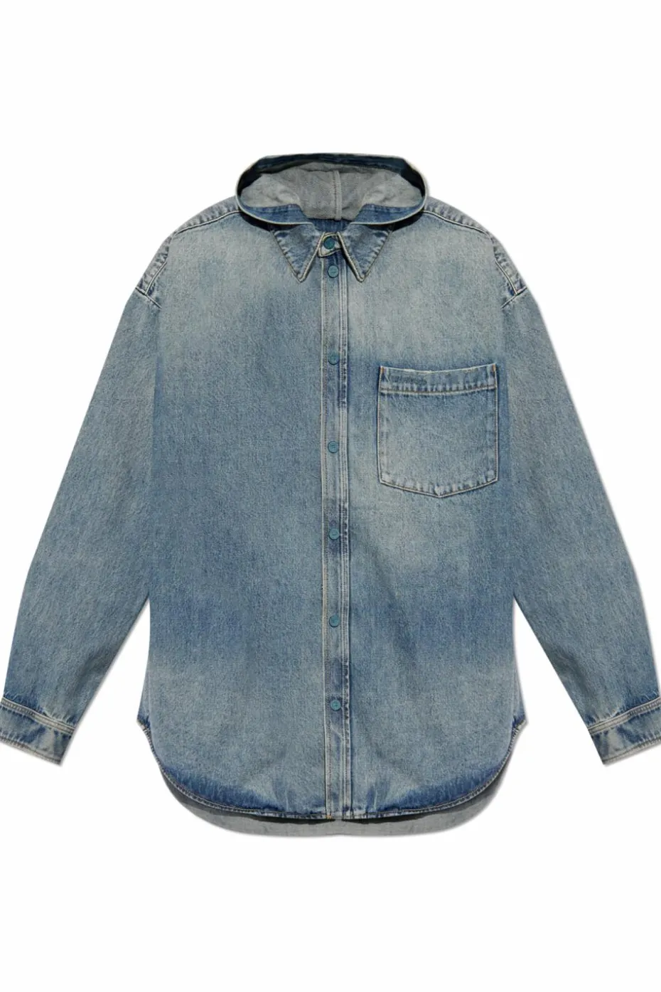 Balenciaga NIEBIESKI Koszula jeansowa