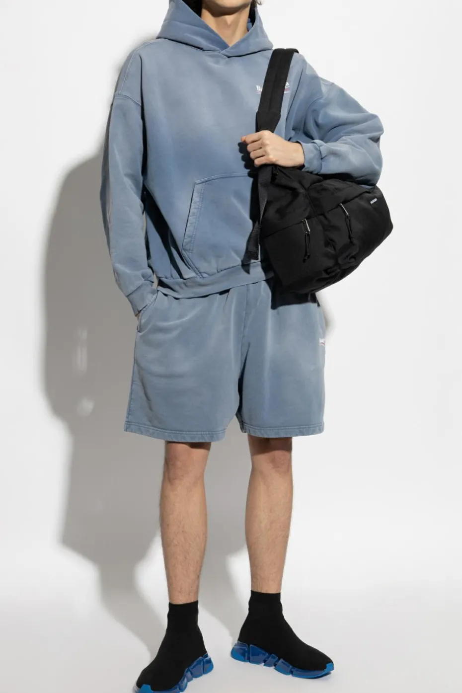 Balenciaga NIEBIESKI Szorty dresowe