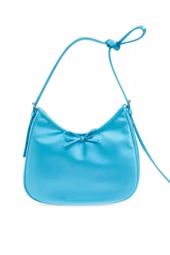 Balenciaga NIEBIESKI Torba na ramię `Leopolda Small`