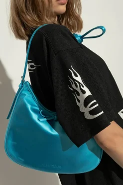 Balenciaga NIEBIESKI Torba na ramię `Leopolda Small`