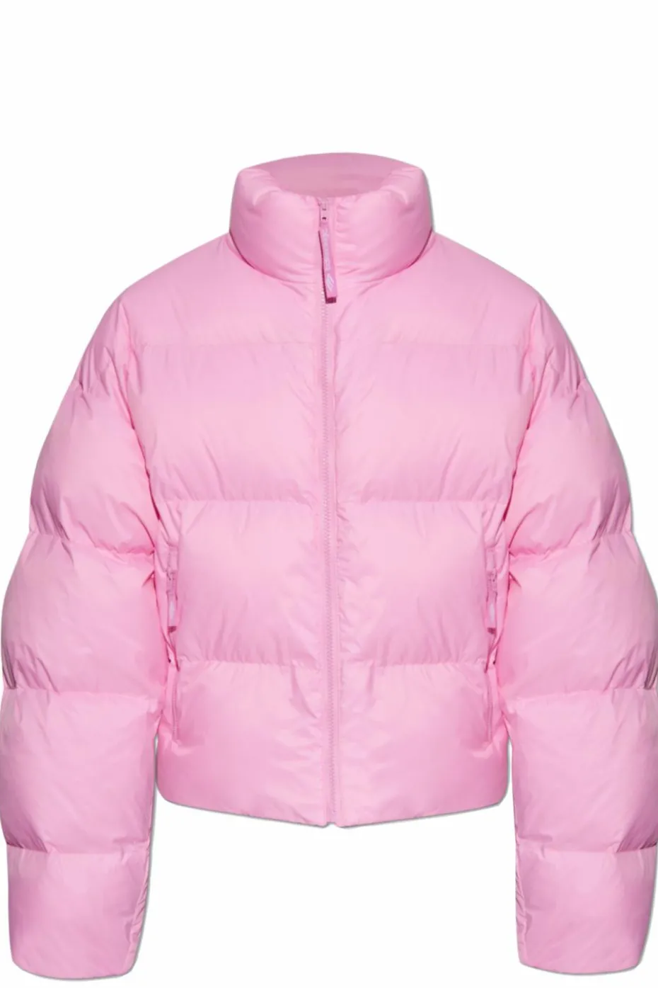 Balenciaga RÓŻOWY Ocieplana kurtka z kolekcji `Skiwear`