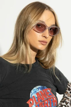 Balenciaga RÓŻOWY Okulary przeciwsłoneczne