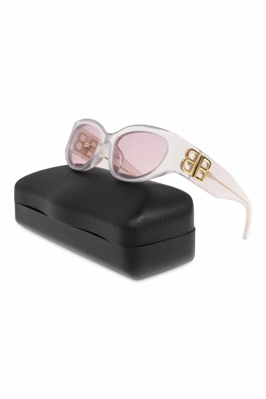 Balenciaga RÓŻOWY Okulary przeciwsłoneczne