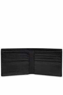 Balenciaga RÓŻOWY Skórzany portfel z logo