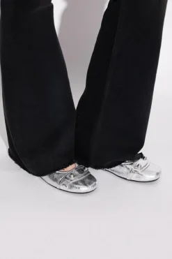 Balenciaga SREBRNY Baleriny `City`