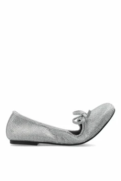 Balenciaga SREBRNY Baleriny ‘Leopold’