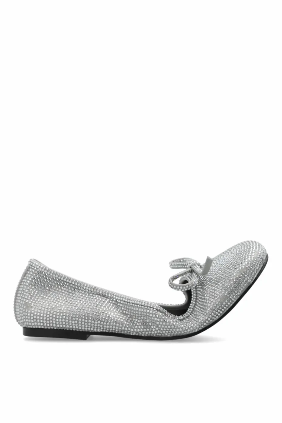 Balenciaga SREBRNY Baleriny ‘Leopold’