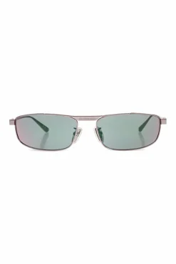 Balenciaga SREBRNY Okulary przeciwsłoneczne
