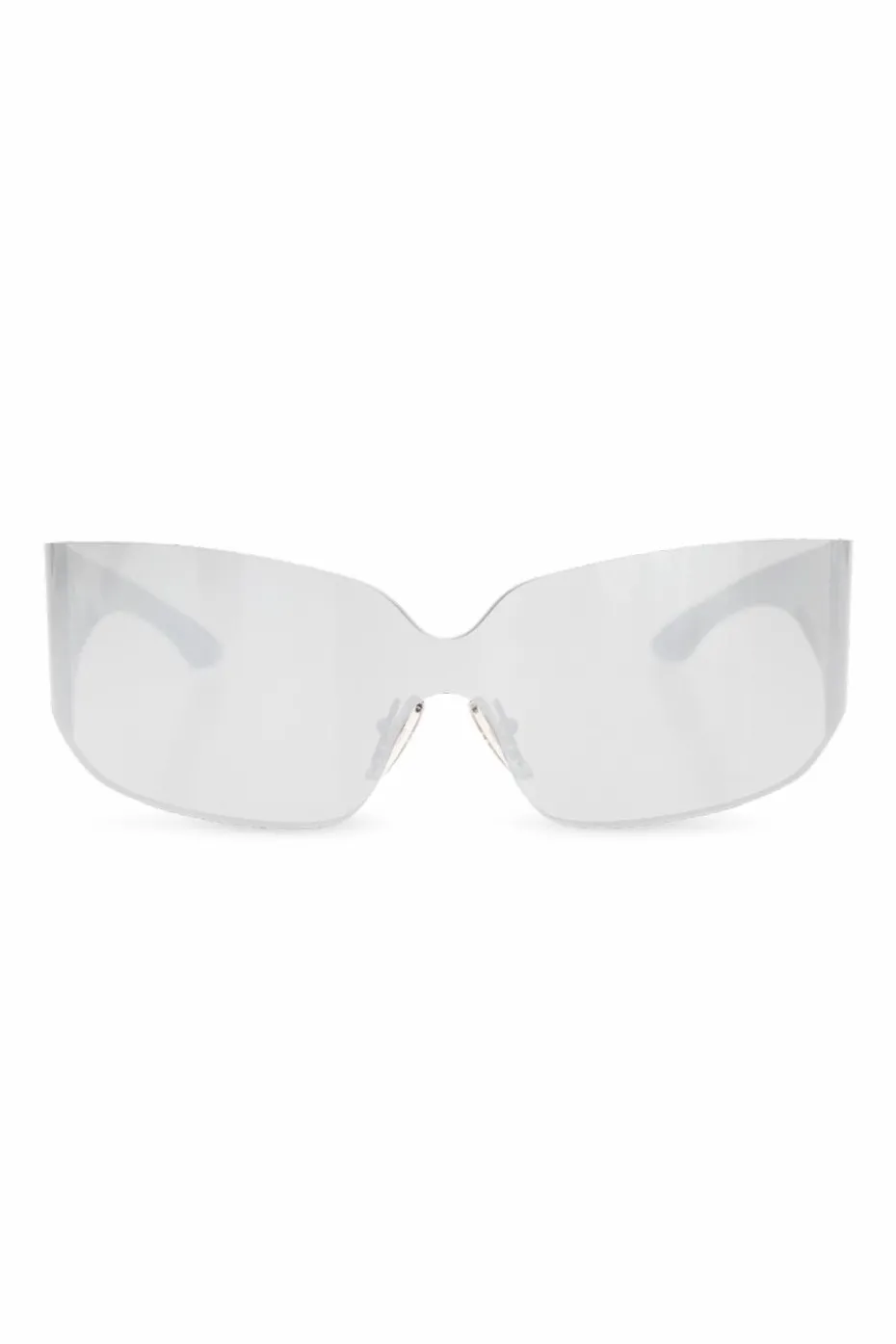 Balenciaga SREBRNY Okulary przeciwsłoneczne