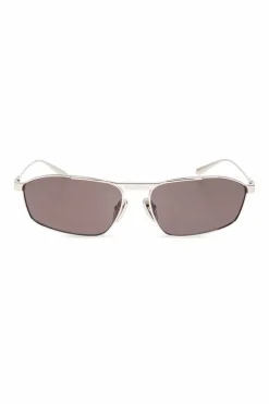 Balenciaga SREBRNY Okulary przeciwsłoneczne