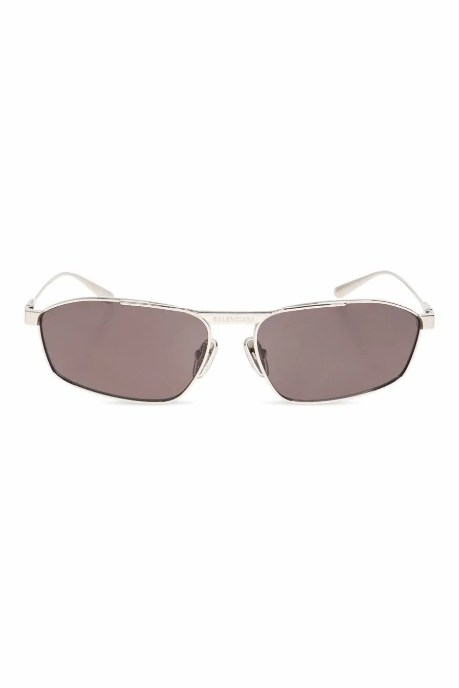 Balenciaga SREBRNY Okulary przeciwsłoneczne