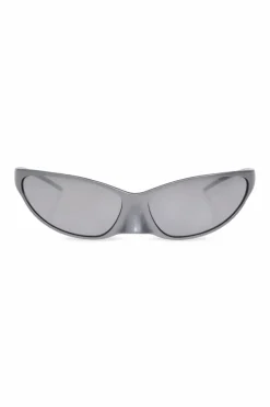 Balenciaga SREBRNY Okulary przeciwsłoneczne