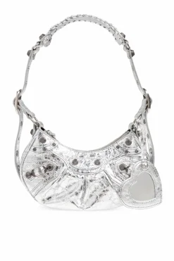 Balenciaga SREBRNY Torba na ramię ‘Le Cagole XS’
