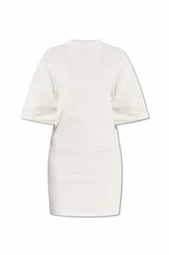 Balenciaga SZARY Bawełniana sukienka