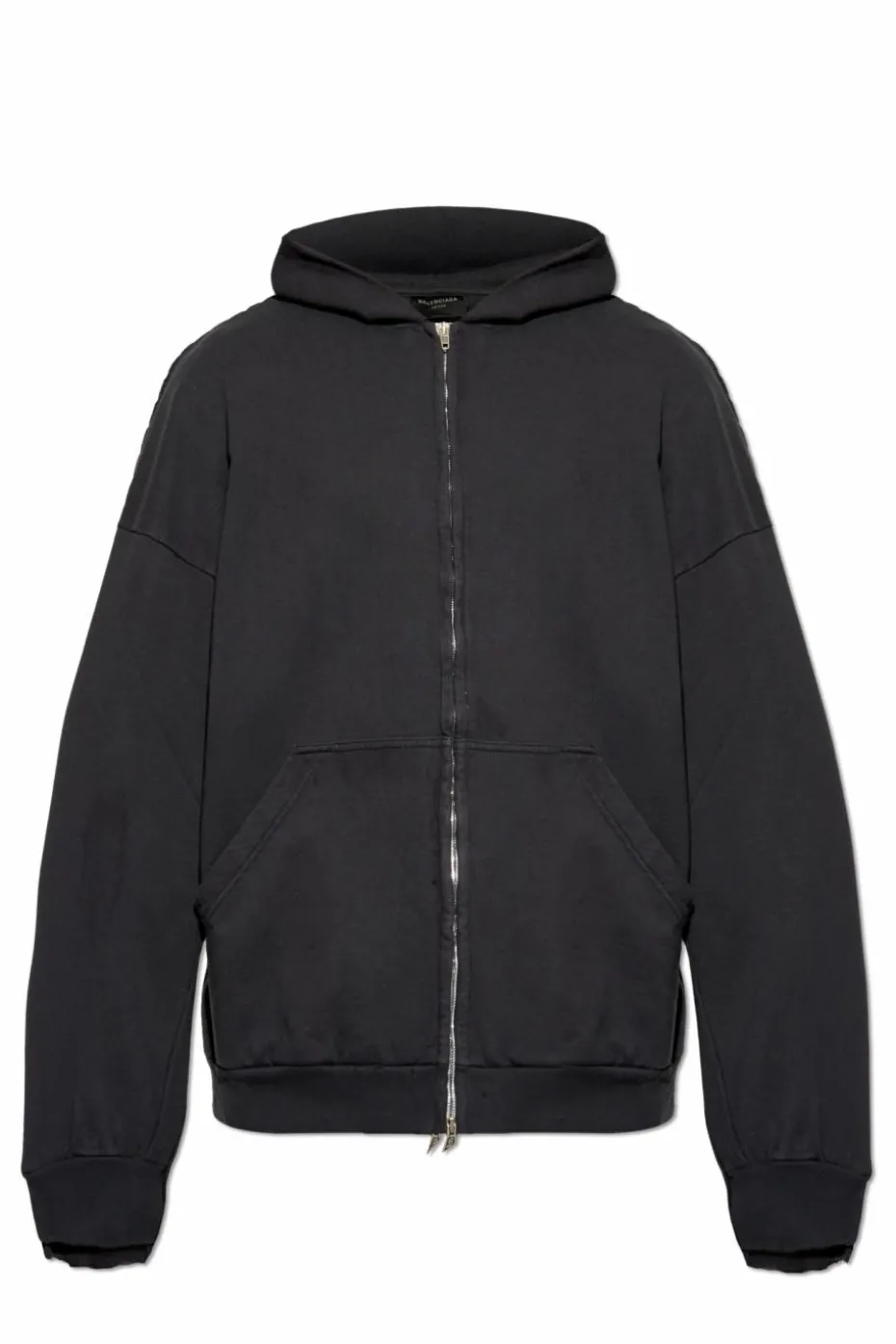 Balenciaga SZARY Bluza z kapturem