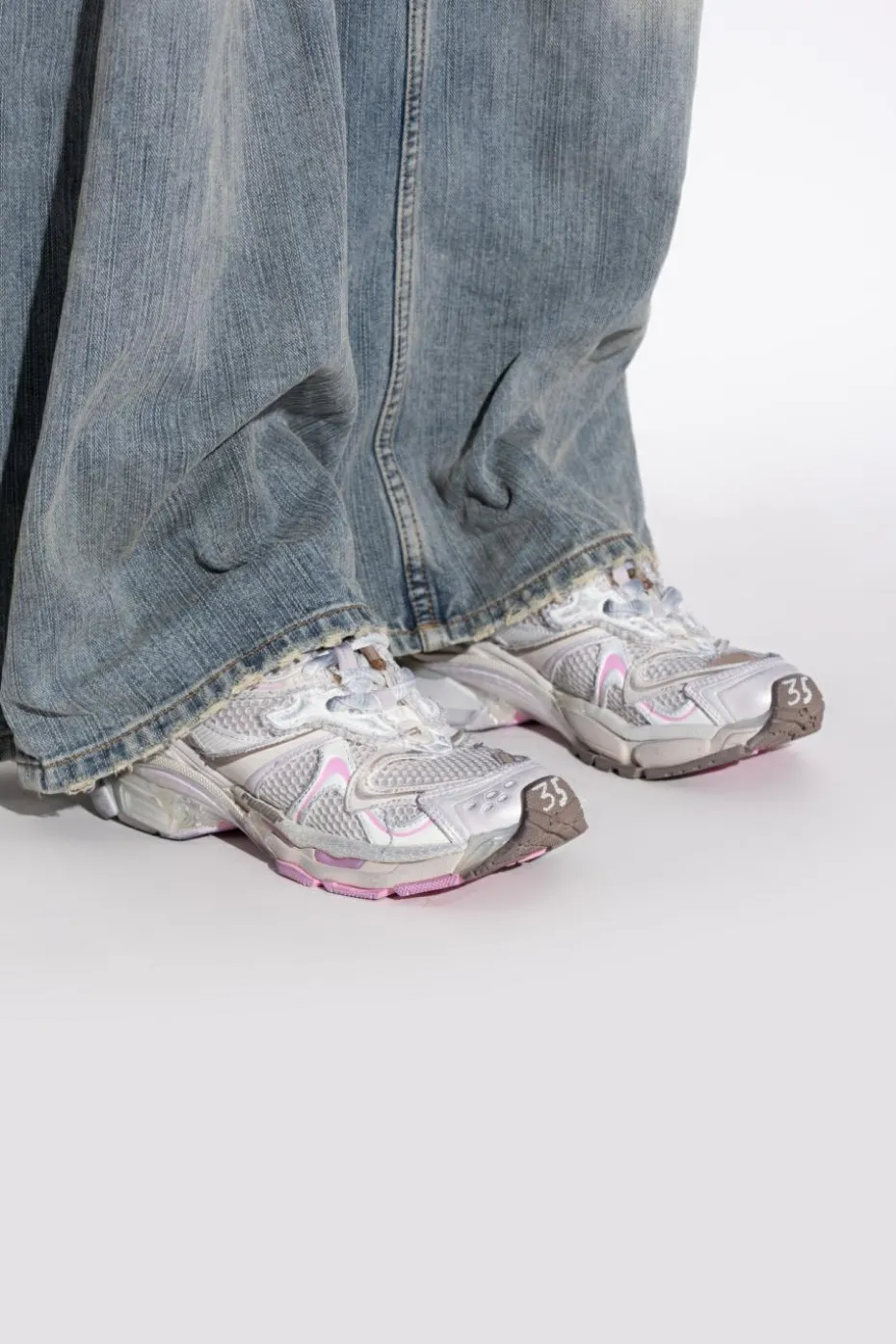 Balenciaga SZARY Buty sportowe `Runner 2`