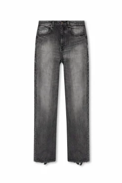 Balenciaga SZARY Jeansy z efektem ‘vintage’