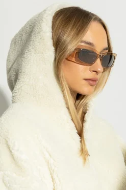 Balenciaga SZARY Okulary przeciwsłoneczne