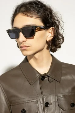 Balenciaga SZARY Okulary przeciwsłoneczne