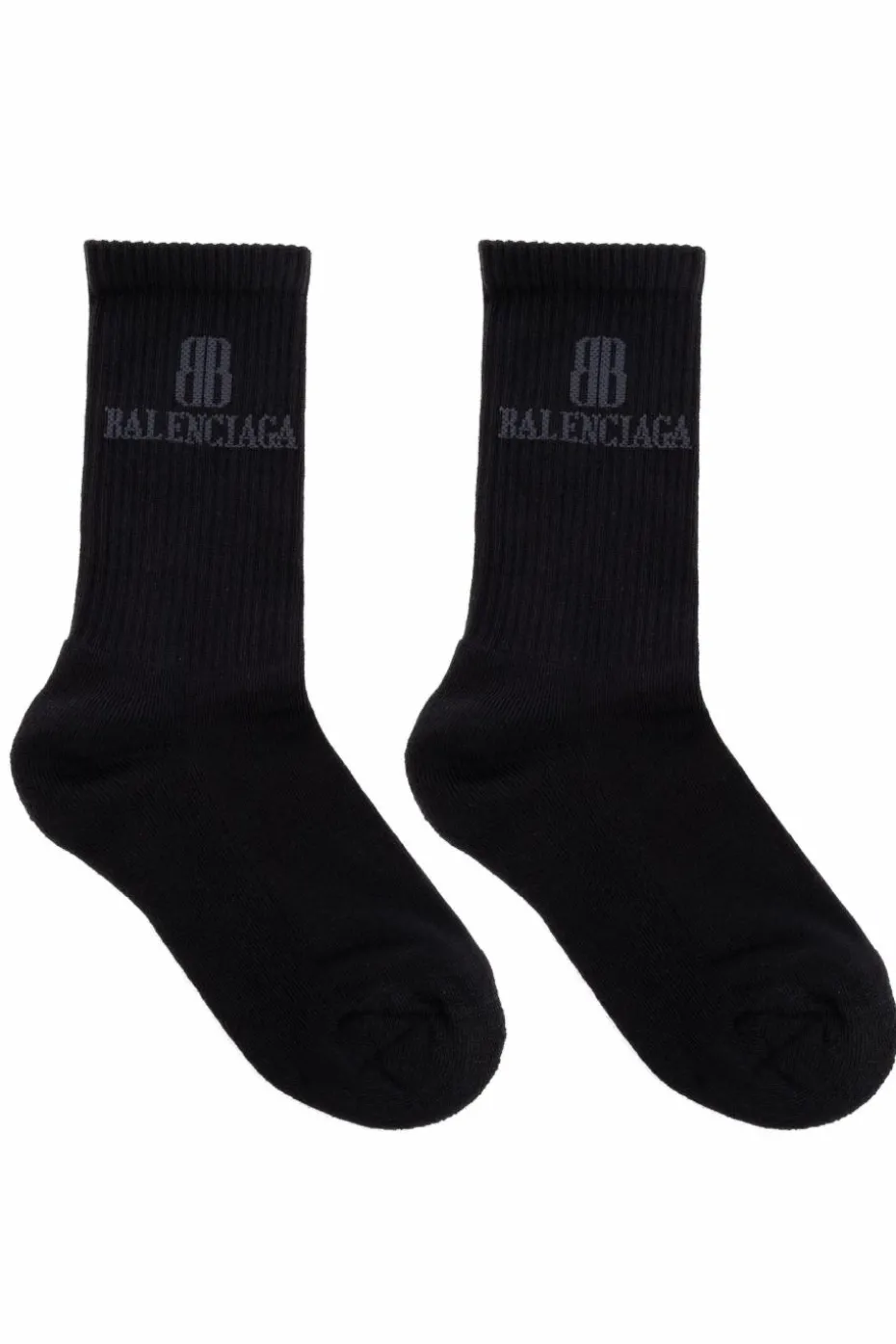 Balenciaga SZARY Skarpety z logo
