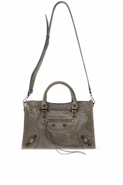 Balenciaga SZARY Torba do ręki `Le City Bag S`