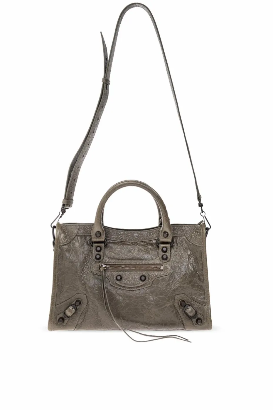 Balenciaga SZARY Torba do ręki `Le City Bag S`