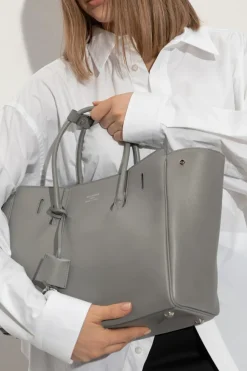 Balenciaga SZARY Torba do reki `Hampton`