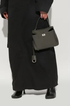 Balenciaga SZARY Torba do ręki `Rodeo Mini`