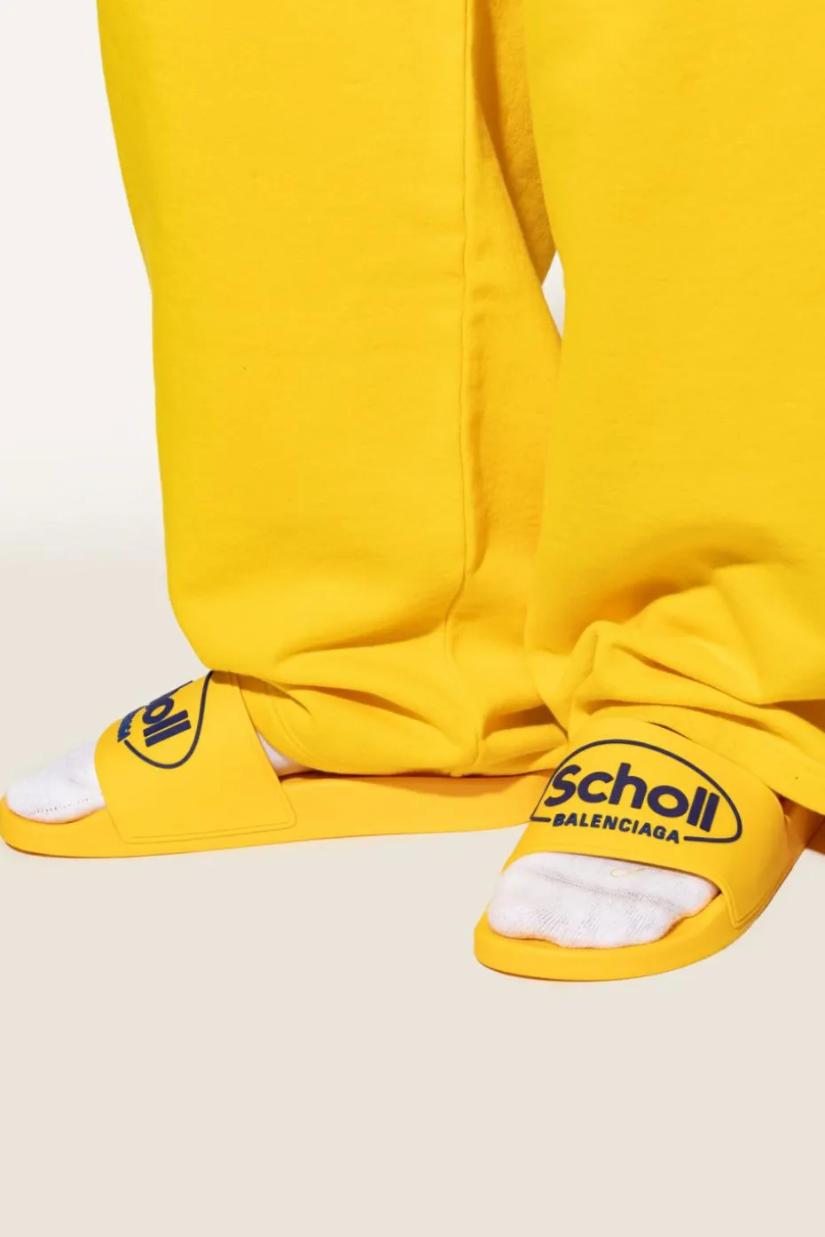 Balenciaga ŻÓŁTY Balenciaga x Scholl