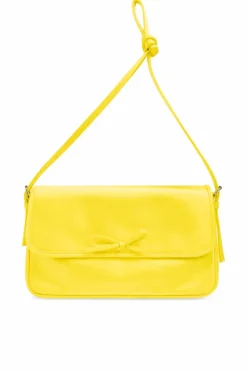 Balenciaga ŻÓŁTY Torba na ramię `Leopolda`