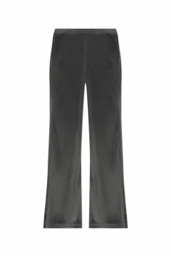 Balenciaga ZIELONY Aksamitne spodnie