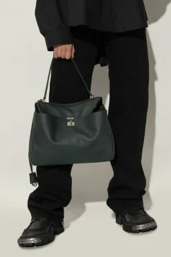 Balenciaga ZIELONY Torba do ręki `Rodeo Medium`
