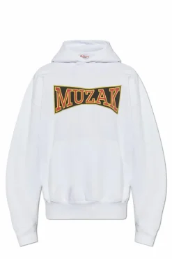 Bally BIAŁY Bluza z nadrukiem