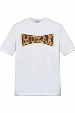 Bally BIAŁY T-shirt z nadrukiem