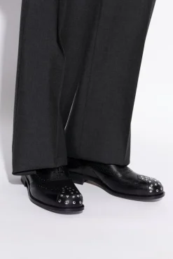 Bally CZARNY Skórzane buty