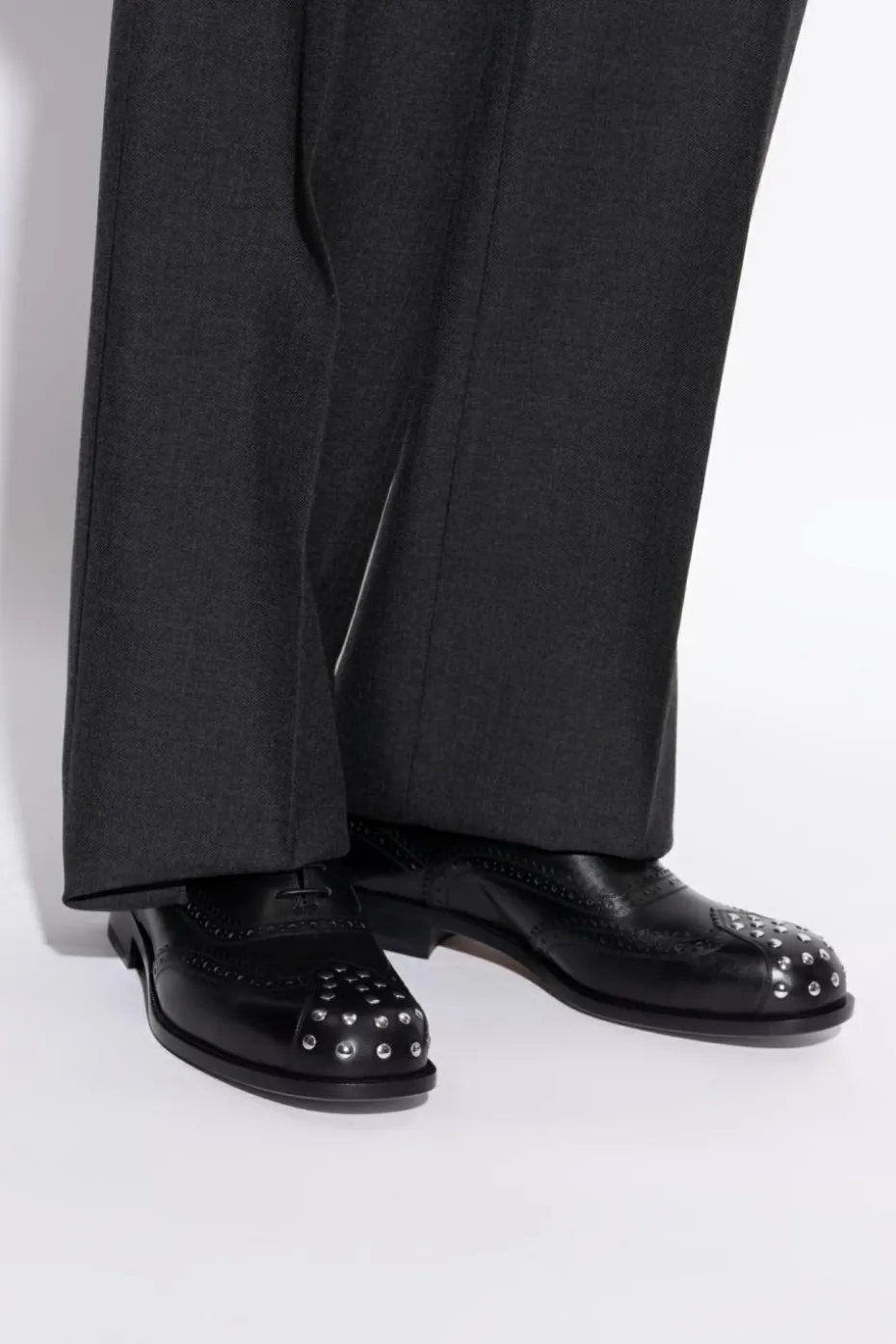 Bally CZARNY Skórzane buty