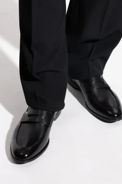 Bally CZARNY Skórzane buty typu ‘loafers’