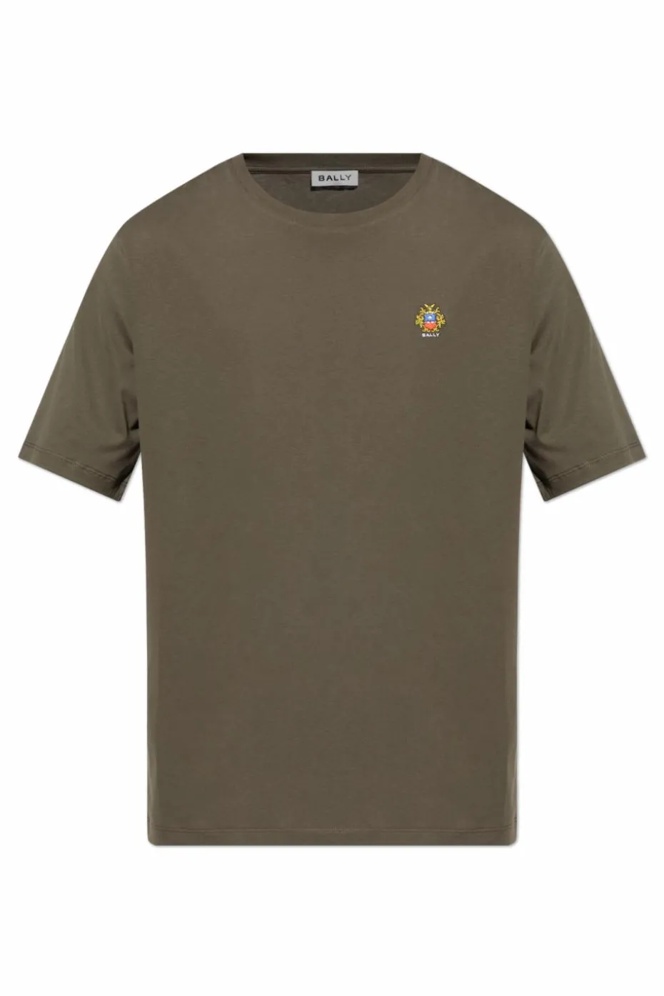 Bally ZIELONY T-shirt z logo