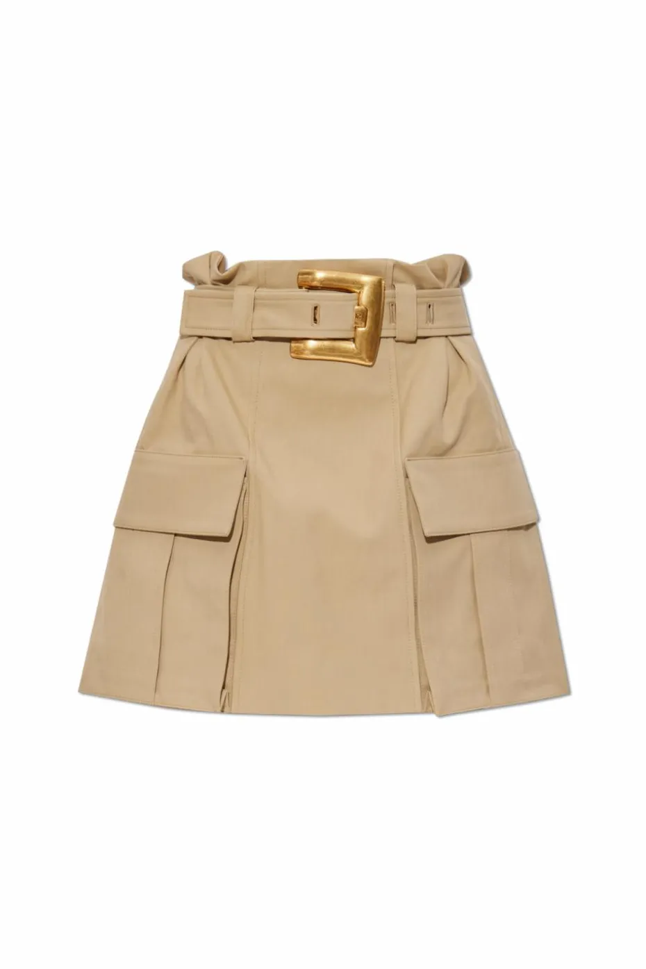 Balmain beżowy Spódnica typu `cargo`
