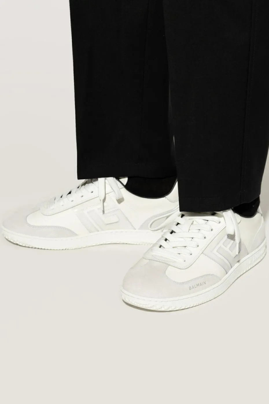 Balmain BIAŁY Buty sportowe
