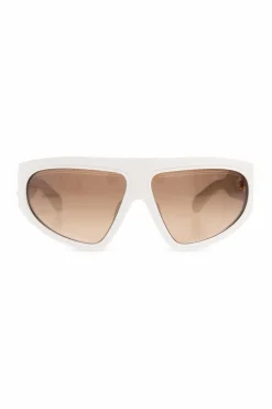 Balmain BIAŁY Okulary przeciwsłoneczne ‘B-Escape’
