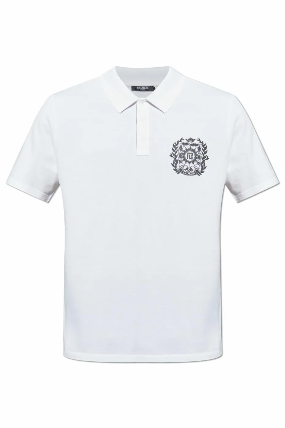 Balmain BIAŁY Polo z logo