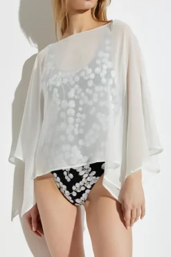 Balmain BIAŁY Top plażowy