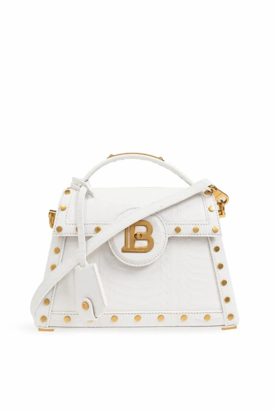 Balmain BIAŁY Torba na ramię `B-Buzz Dynasty`