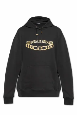 Balmain CZARNY Bluza z kapturem