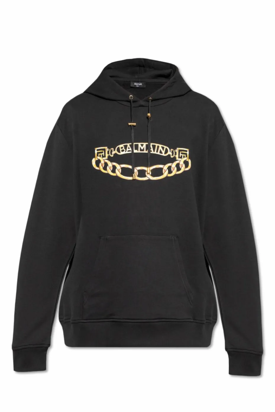 Balmain CZARNY Bluza z kapturem